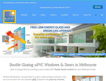 Tablet Screenshot of blueskywindows.com.au